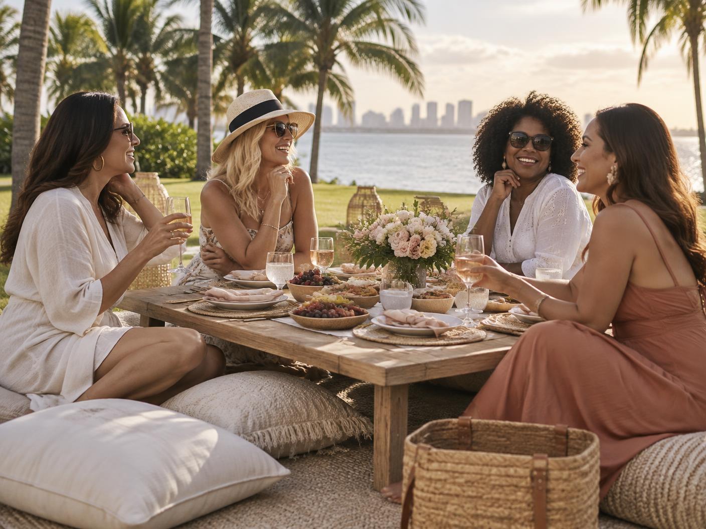Experience inspiration for a women’s picnic gathering